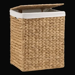 Bouclair Foldable Water Hyacinthe Hamper* Storage Baskets & Hampers|Storage & Baskets