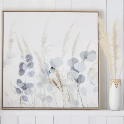 Bouclair Framed Eucalyptus and Pampas* Printed & Photography Wall Art Canvases