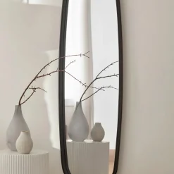 Bouclair Frosted Glass Table Vase* Modern Decorative Vases|Home Decorative Items & Objects