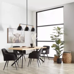 Bouclair Furry Highland Cow Framed Art* Printed & Photography Wall Art Canvases