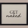 Bouclair Get Naked Wall Art* Bathroom Wall Decor
