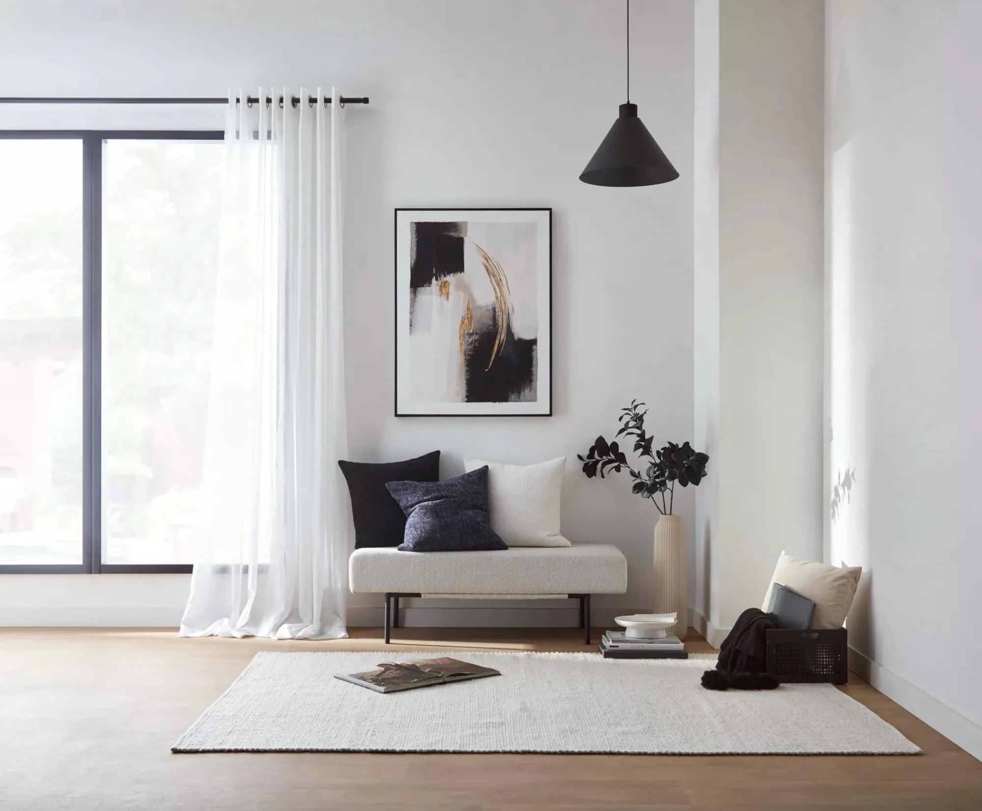 Bouclair Gold Abstract Printed Framed Art* Printed & Photography Wall Art Canvases