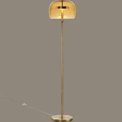 Bouclair Gold Floor Lamp* Floor Lamps
