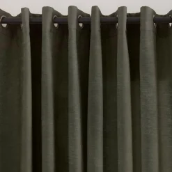 Bouclair Green Emile Panel Curtain* Sheer Curtains & Window Sheer Panels|Room Darkening & Light Filtering Curtains