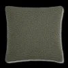 Bouclair Green Lonny Knit Throw Pillow* Decorative Throw Pillows