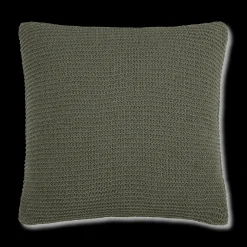 Bouclair Green Lonny Knit Throw Pillow* Decorative Throw Pillows