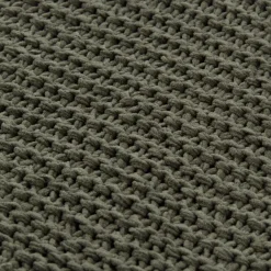 Bouclair Green Lonny Woven Throw* Decorative Throws & Blankets