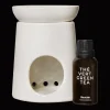 Bouclair Green Tea Oil Burner Gift Set* Candles & Candle Stick Holders