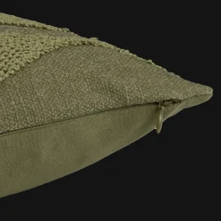 Bouclair Green Yara Lumbar Decorative Pillow* Decorative Throw Pillows