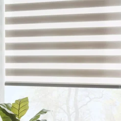Bouclair Grey Cordless Sheer Shade* Window Blinds & Shades