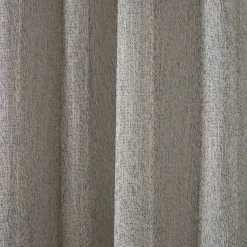 Bouclair Grey Eneca Back-Tab/Rod-Pocket Curtain* Sheer Curtains & Window Sheer Panels