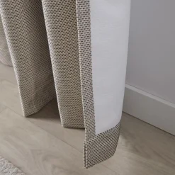 Bouclair Grey Ortega Blackout Back-Tab Curtain* Sheer Curtains & Window Sheer Panels|Blackout Window Curtains