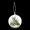 Bouclair Hanging Terrarium with Artificial Succulent* Artificial Plants