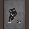 Bouclair Hockey Player LED Wall art* Junior Wall Decor & Mirrors