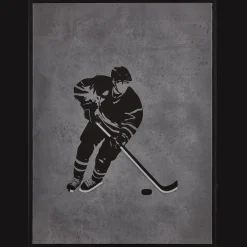 Bouclair Hockey Player LED Wall art* Junior Wall Decor & Mirrors