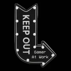 Bouclair Illuminated Keep Out Sign* Junior Wall Decor & Mirrors