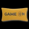 Bouclair Jaron Game On Mustard Lumbar Throw Pillow* Junior Throw Pillows