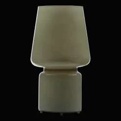 Bouclair Khaki Glass Table Lamp* Table Lamps