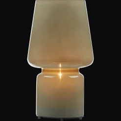 Bouclair Khaki Glass Table Lamp* Table Lamps