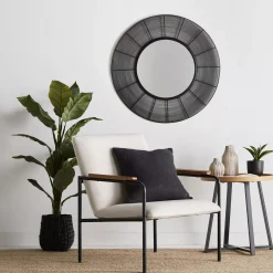 Bouclair Large Ficus in Black Rattan Pot* Branches|Artificial Flowers