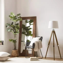 Bouclair Large Fiddle-Leaf Fig Potted Floor Plant* Branches|Artificial Flowers