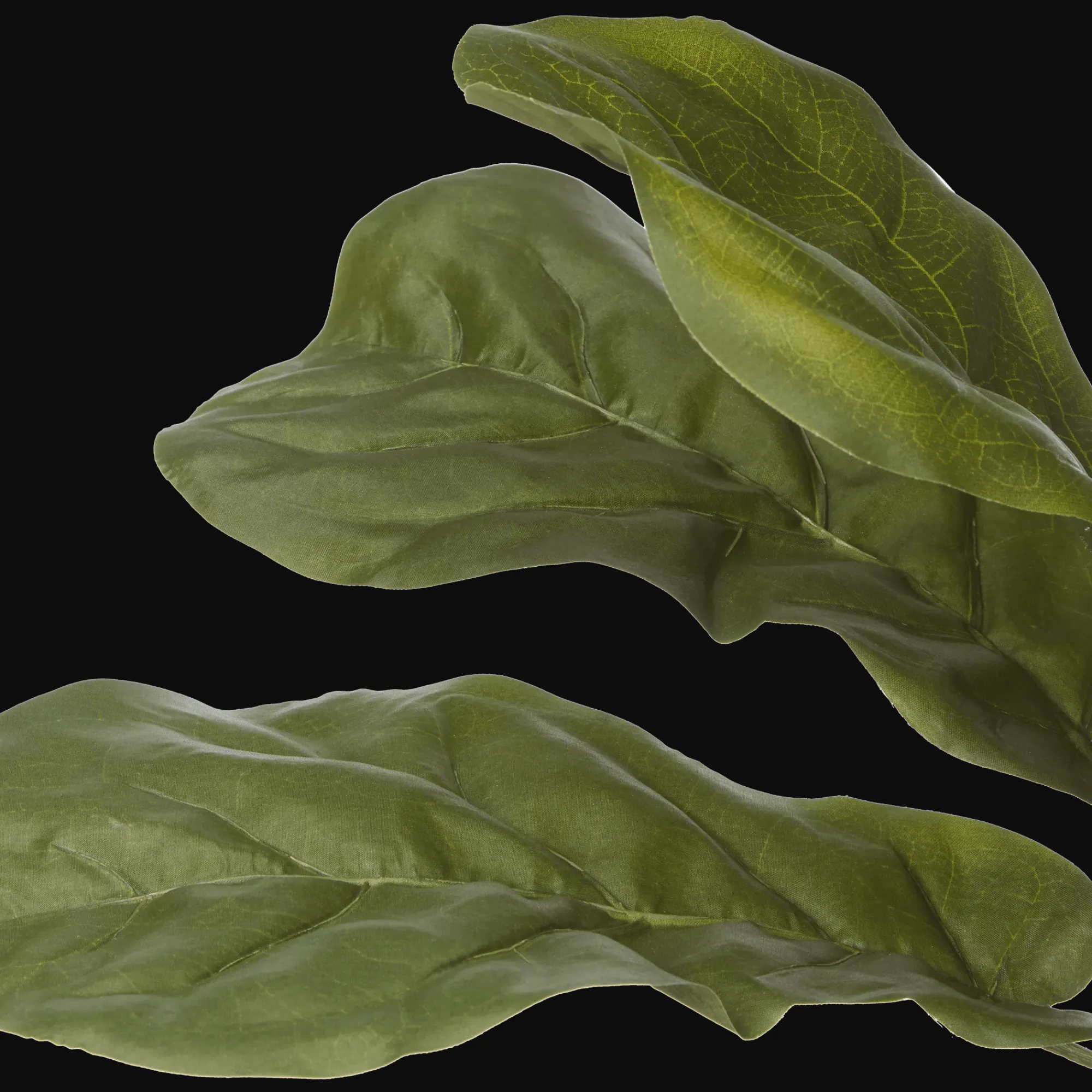 Bouclair Large Fiddle-Leaf Fig Potted Floor Plant* Branches|Artificial Flowers