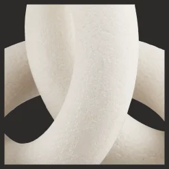 Bouclair Large Marble Powder Deco Loop* Home Decorative Items & Objects