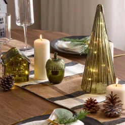 Bouclair LED Glass Decorative Tree* Seasonal Greenery