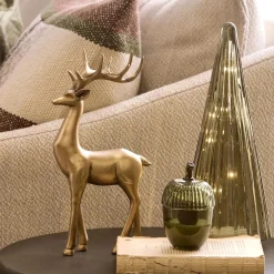 Bouclair LED Glass Decorative Tree* Seasonal Greenery