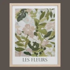 Bouclair Les Fleurs Printed Framed Art* Printed & Photography Wall Art Canvases
