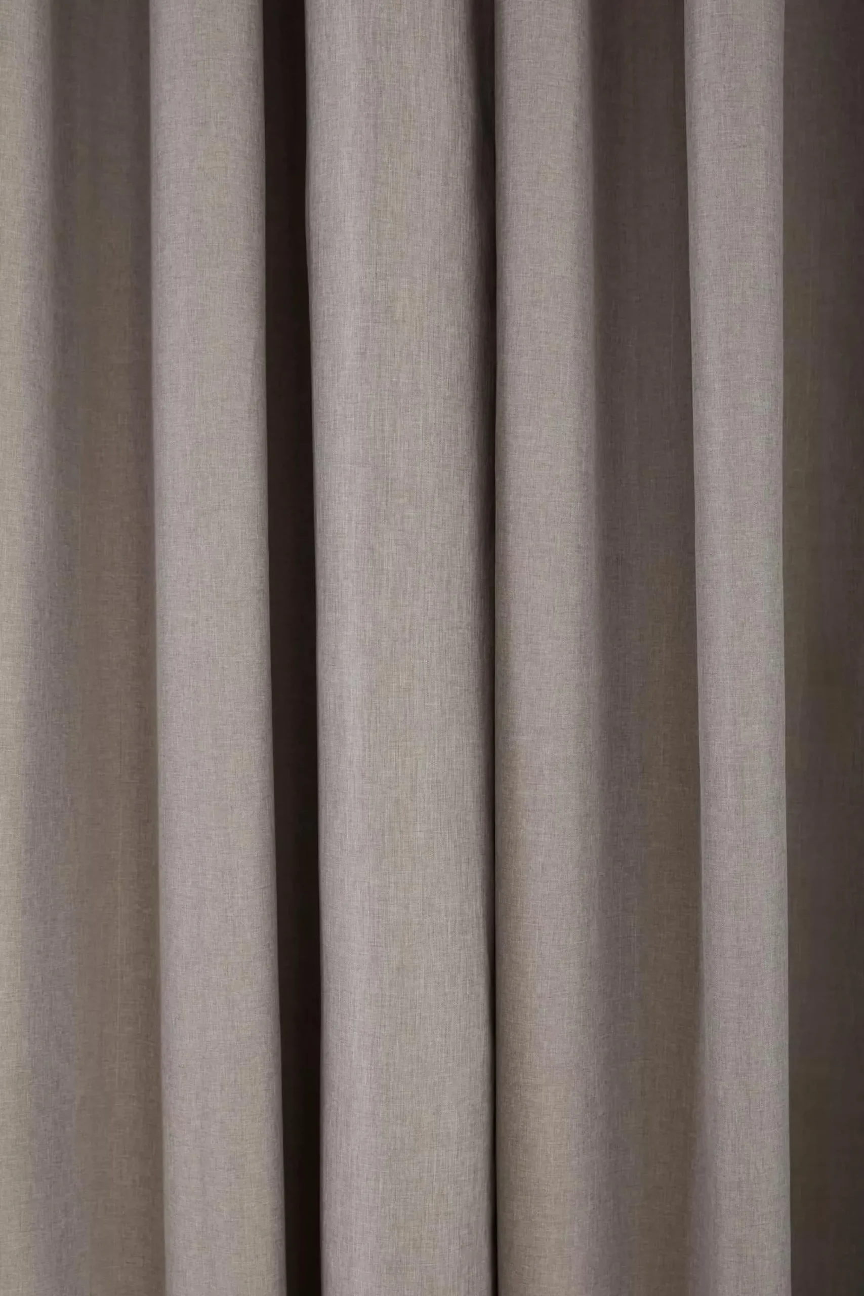 Bouclair Light Grey Chambray Blackout Curtain* Sheer Curtains & Window Sheer Panels|Blackout Window Curtains