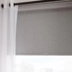 Bouclair Light Grey Chita Cordless Blackout Roller Shade* Window Blinds & Shades