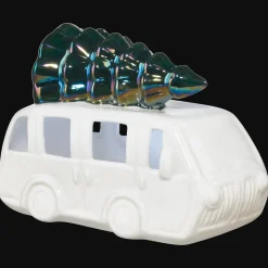 Bouclair Light Up Ceramic Van With Tree* Junior Decorative Accessories