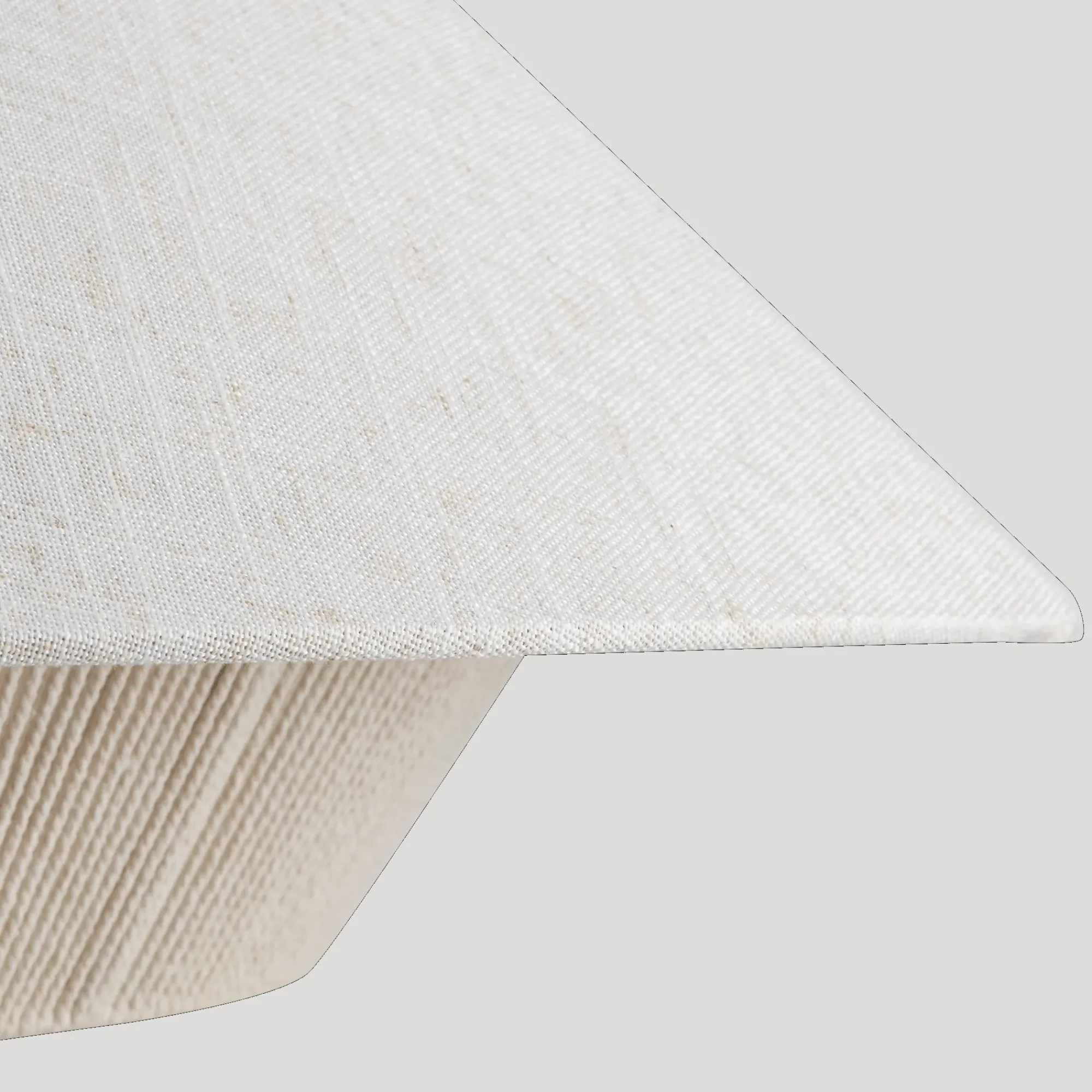 Bouclair Linen and Rope Ceiling Lamp* Ceiling Lamps