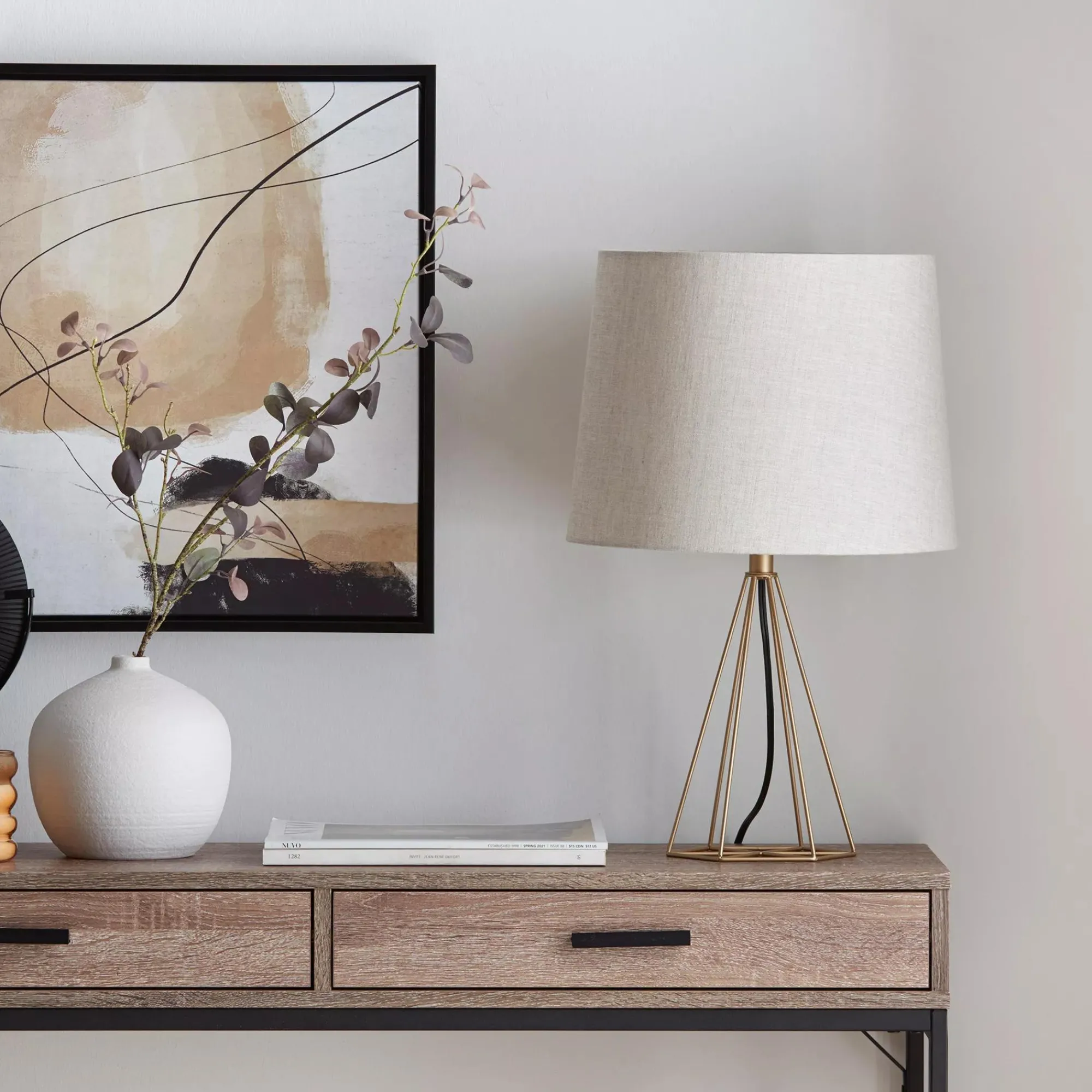 Bouclair Linen Lamp Shade* Lamp Shades