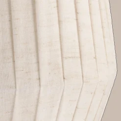 Bouclair Linen Table Lamp with Metal Base* Table Lamps