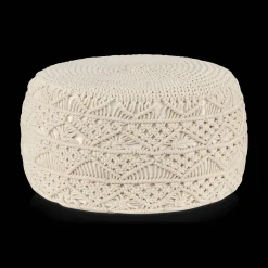 Bouclair Macrame Ottoman* Junior Bedroom Furniture