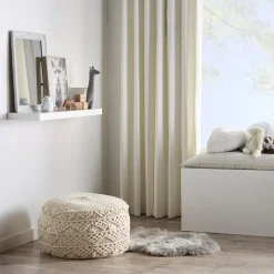 Bouclair Macrame Ottoman* Junior Bedroom Furniture