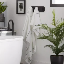 Bouclair Man & Woman Silhouette Bathroom Shadow Box* Bathroom Wall Decor