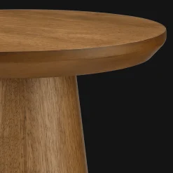 Bouclair Mango Wood Hourglass Side Table* Side Tables|Coffee Tables & Side Tables