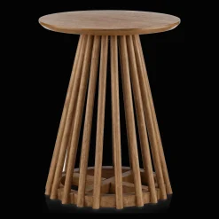 Bouclair Mango Wood Openwork Side Table* Side Tables|Coffee Tables & Side Tables