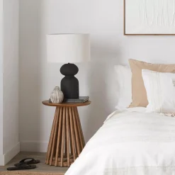 Bouclair Mango Wood Openwork Side Table* Side Tables|Coffee Tables & Side Tables