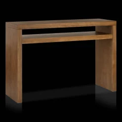Bouclair Mango Wood Veneer Console Table* Furniture Accessories|Entryway & Console Tables