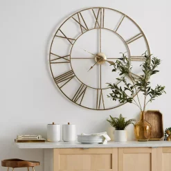 Bouclair Metal Wall Clock* Wall Decorations
