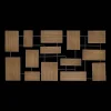 Bouclair Metal Wood Wall Decoration* Wall Decorations