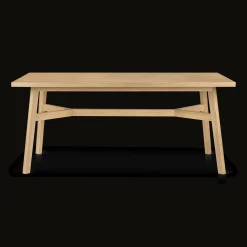 Bouclair Mid-Century Modern Natural Wood Dining Table* Furniture Accessories|Dining Tables & Kitchen Tables