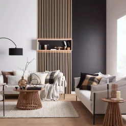 Bouclair Modern Candle Holder in Black Metal* Home Decorative Items & Objects|Candles & Candle Stick Holders