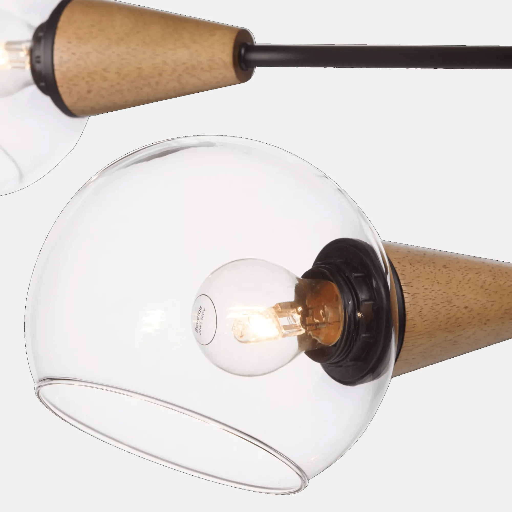 Bouclair Multi Glass Globe Ceiling Lamp* Ceiling Lamps