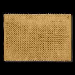 Bouclair Mustard Braided Bath Mat* Bath Mats