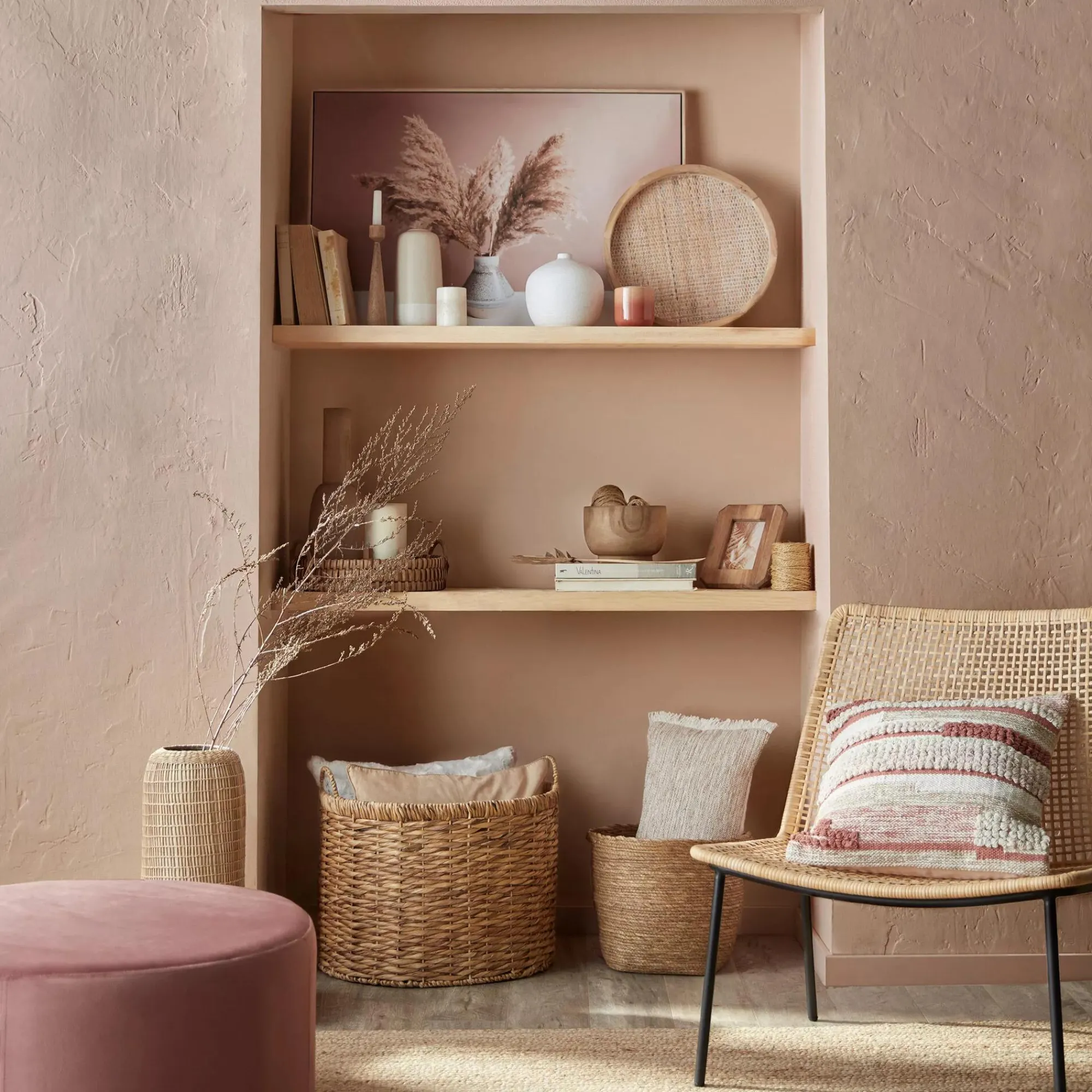 Bouclair Natural Fiber Oval Storage Basket* Storage Baskets & Hampers|Storage & Baskets